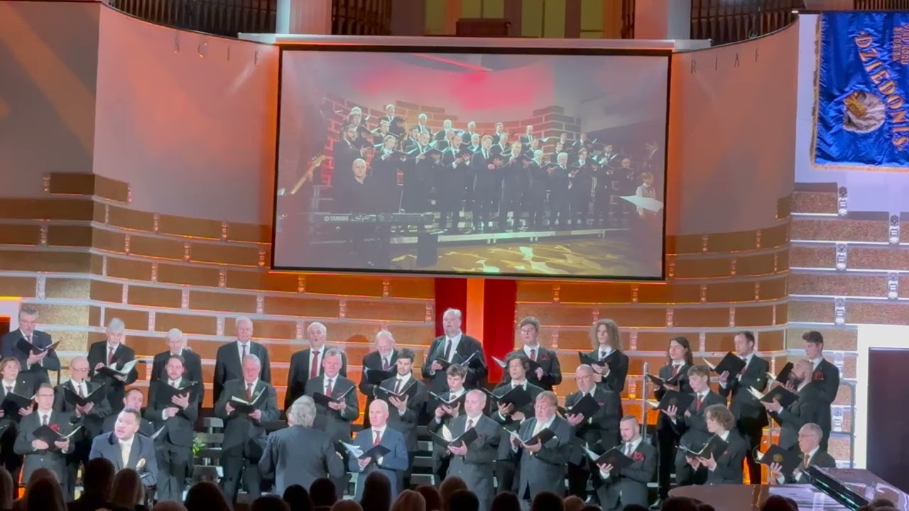 Latvian University men's choir 