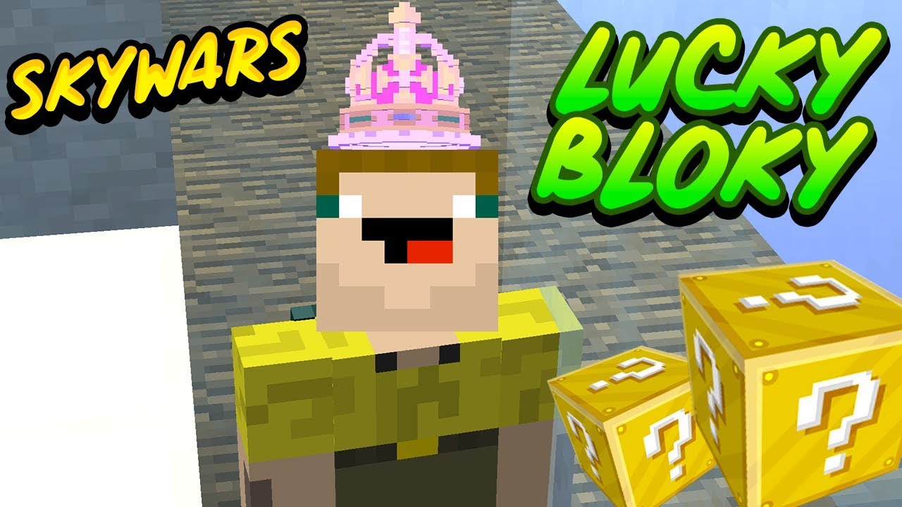 M&aacute;m vlastn&iacute; korunku! 👑 Luckyblocky - Skywars [Minecraft]