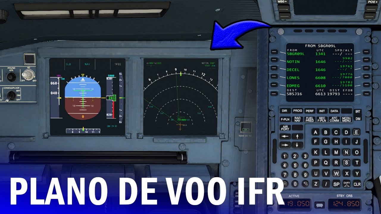 COMO FAZER UM PLANO DE VOO IFR PARA O A320 - Flight Simulator