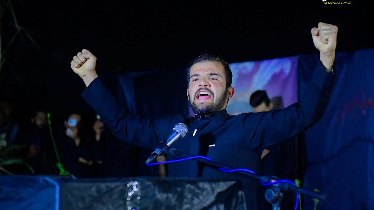 الشاعر والمهوال علي الشمري   مهرجان حامل اللواء المركزي  السنوي الاول الذي يقيمه أبناء شمر ال حديد