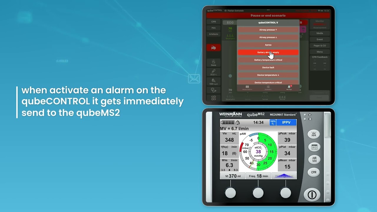 qubeMS2 Introduction Video for Ventilator Simulation