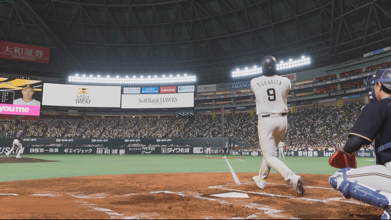 프로야구스피리츠 2024-2025 (プロ野球スピリッツ 2024-2025) 오릭스 버팔로즈 vs 소프트뱅크 호크스