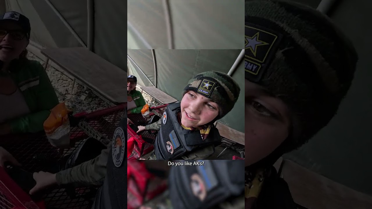 Surprising A Kid With A Free Airsoft Gun