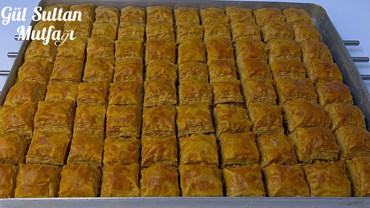 SİPARİŞLERE YETİŞEMEDİĞİM BAKLAVA TARİFİM!!!Tüm püf noktalarıyla cevizli kolay ev baklavası 