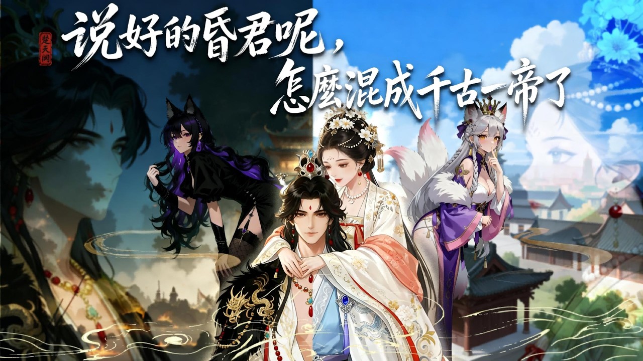 【全集】《說好的昏君呢，怎麼混成千古一帝了》｜反向養成！美女間諜刺殺不成，把擺爛昏君養成千古一帝 #穿越漫劇 #昏君逆襲 #社畜擺爛日常