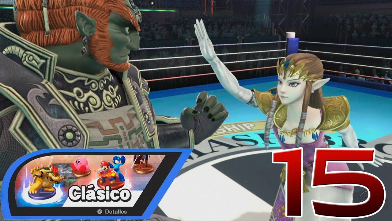 ✤ Super Smash Bros. Wii U ✤ | Modo Clásico c/ZELDA [FULL HD|60fps]