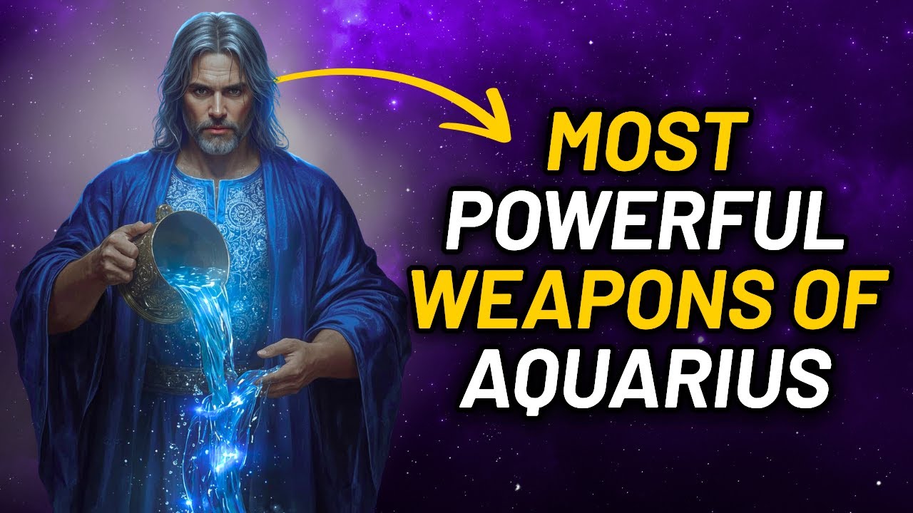 THE 3 MOST POWERFUL WEAPONS OF AQUARIUS ♒