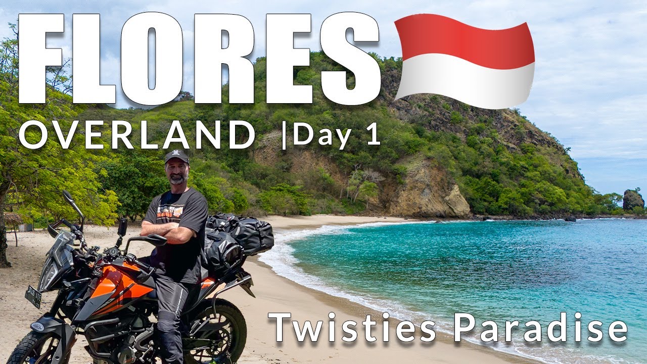 Epic Ride! Flores' Twisty Roads from Maumere to Moni!