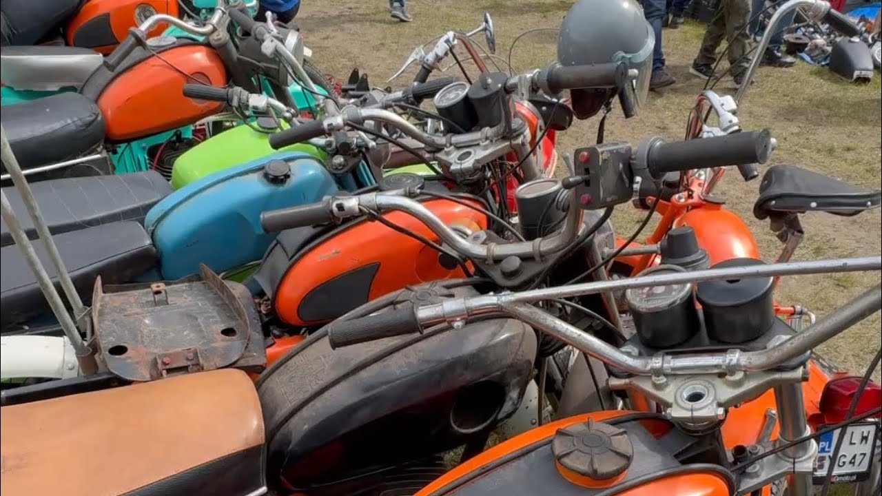 Moto Weteran Bazar Łódź SWAP Meet Poland  Marcin Easy Rider Motobazar