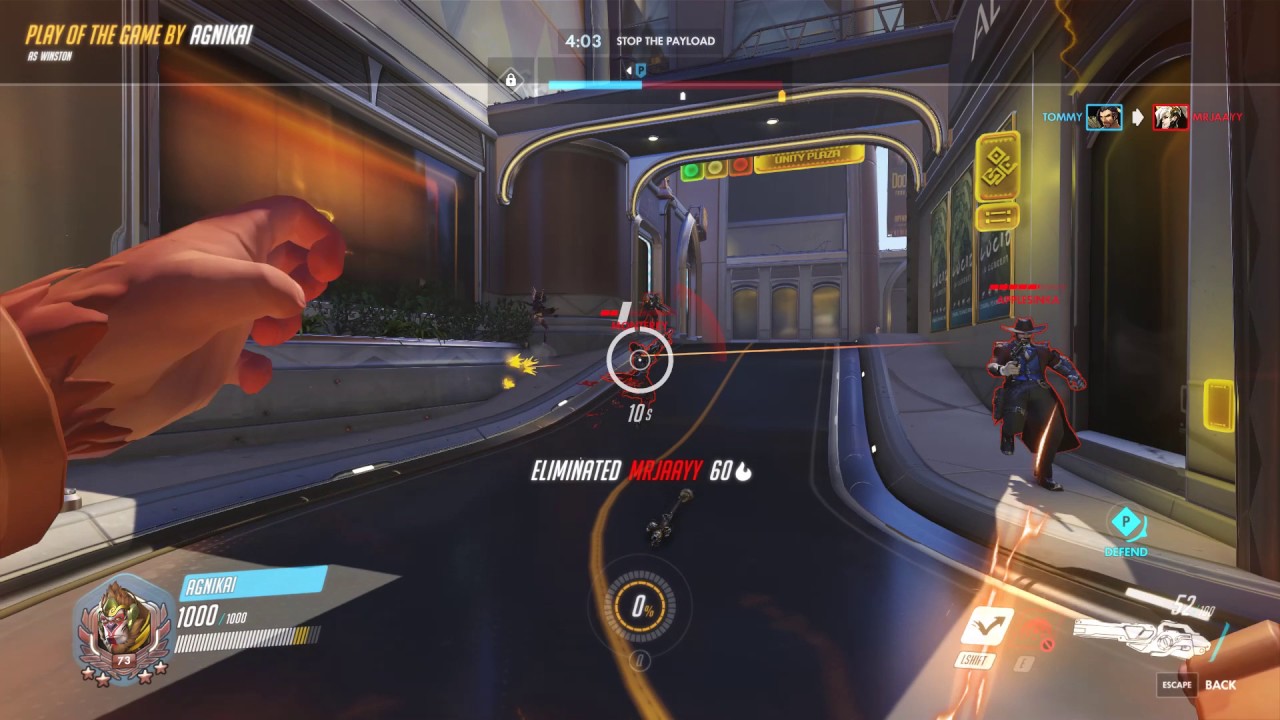 Overwatch Highlight #16 - NSL Team - AgniKai Winston