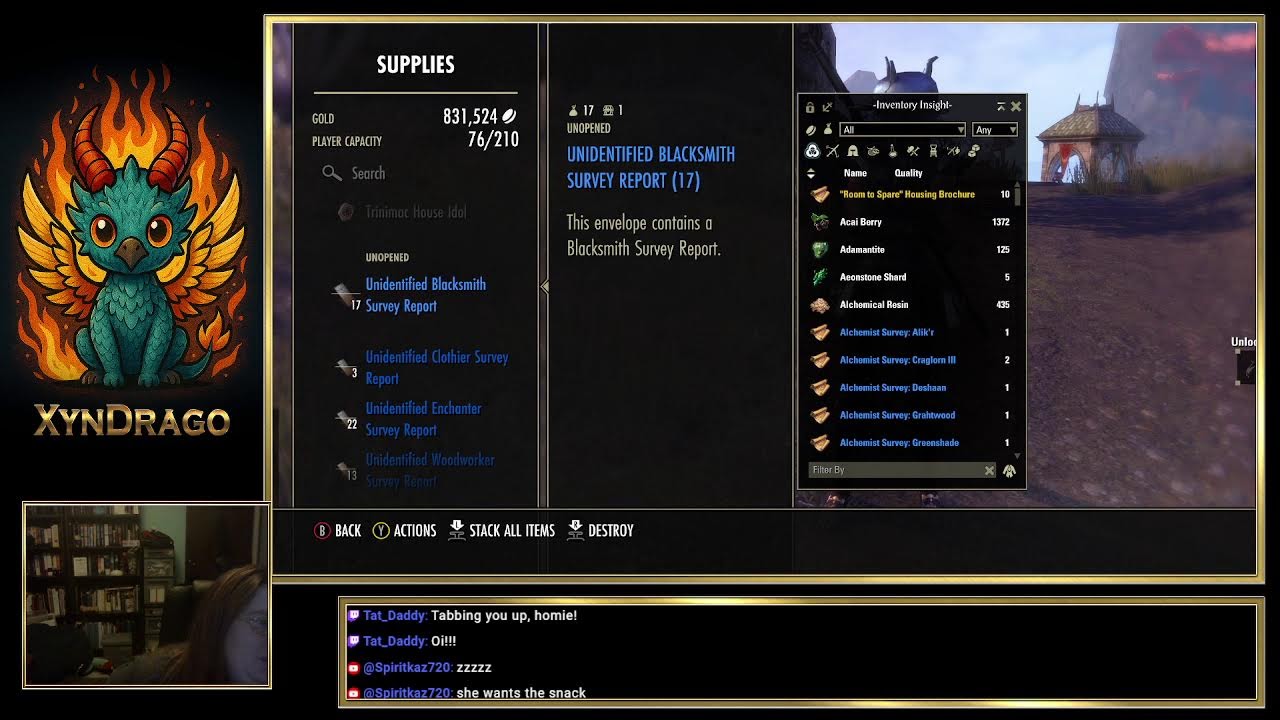 ESO - Event and Scrying