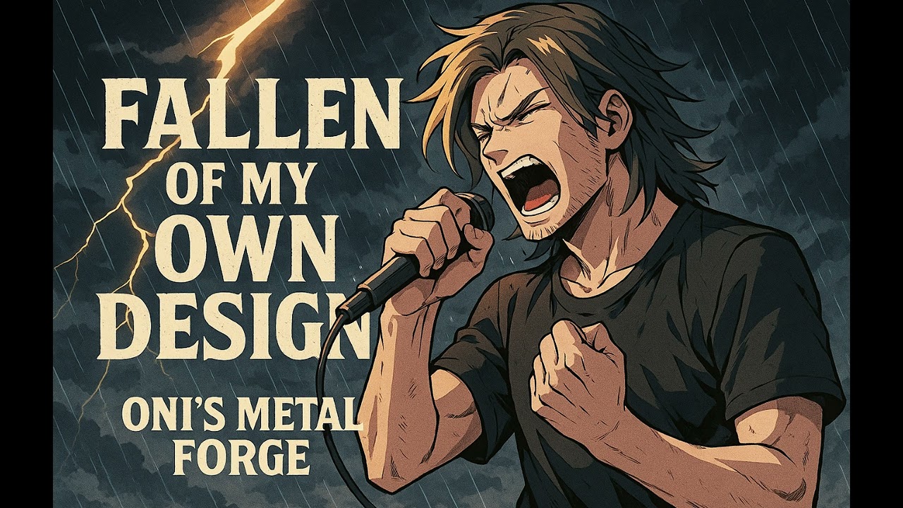 Fallen of My Own Design | Emotional Modern Metalcore (Official Track) ⚡🔥💀🎤🌧