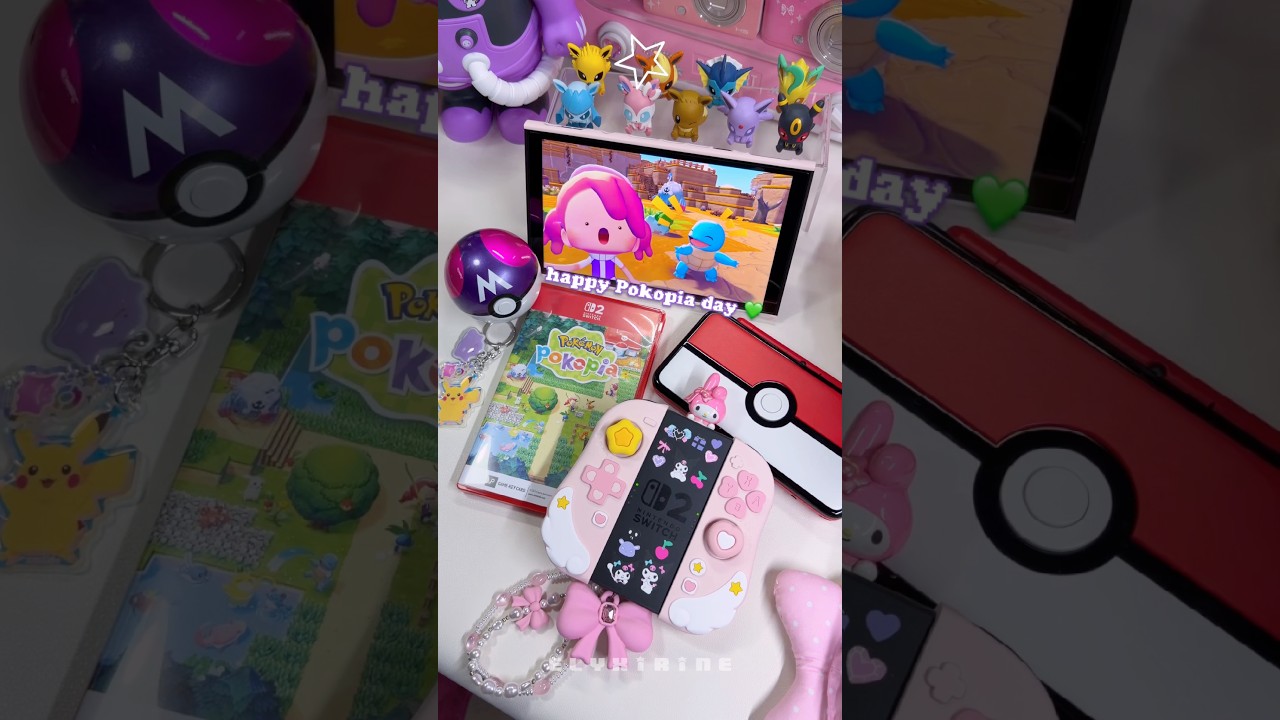 ⭐️ happy #pokopia day!! ❤️💚 #pokemon #pokemonpokopia #nintendoswitch2 #nintendoswitch
