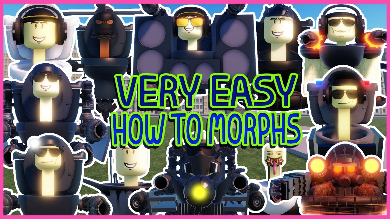 Roblox - NEW UPDATE (EP 77)  NEW  MORPHS in OMEGA SKIBIDI TOILET ROLEPLAY : RENEWED