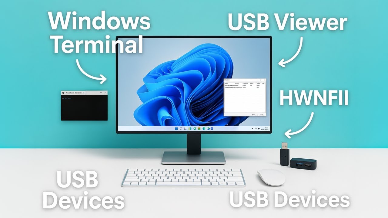How To Get The Serial Numbers of Connected USB Devices On Windows
