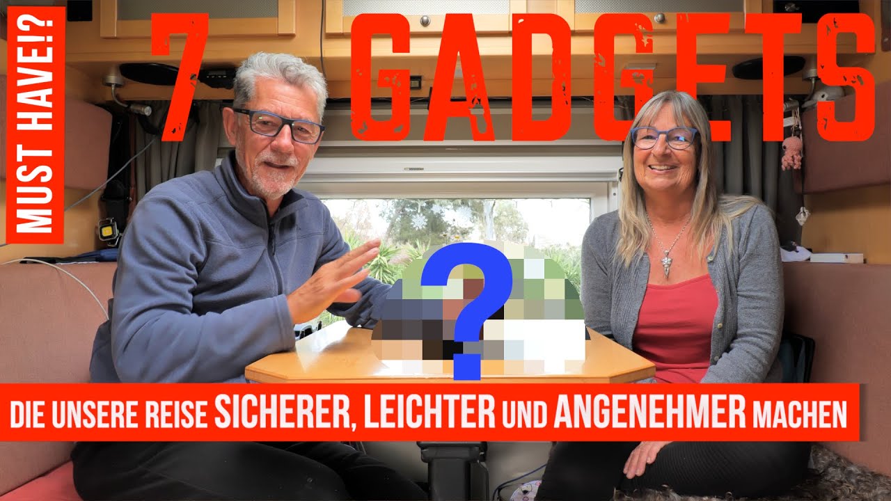 7 Gadgets 🤩 auf die wir nicht mehr verzichten möchten auf der Reise 🌍 mehr Komfort ☺️ Sicherheit 🔐
