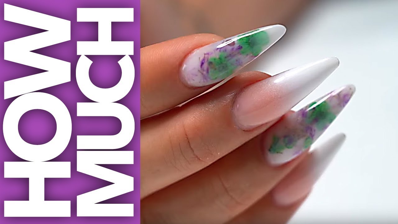 Milk Bath Nails (Acrylic Sculpture)