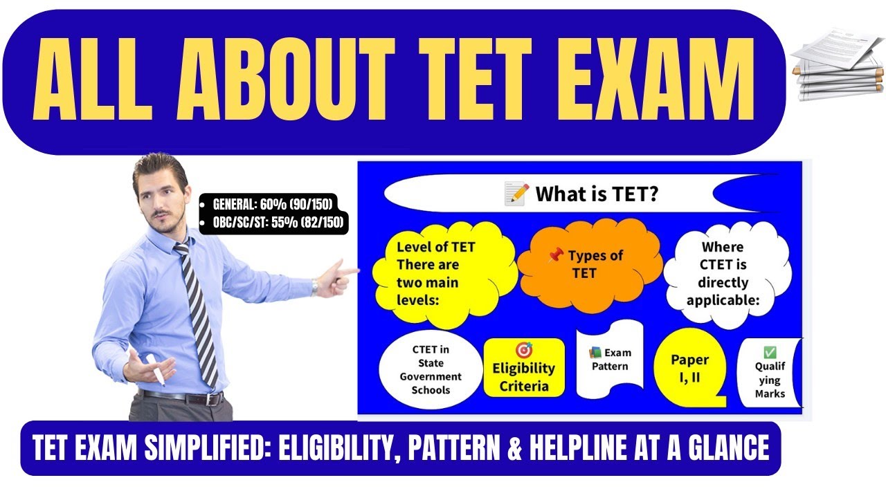 All About TET Exam &ndash; Eligibility, Pattern, and Helplines