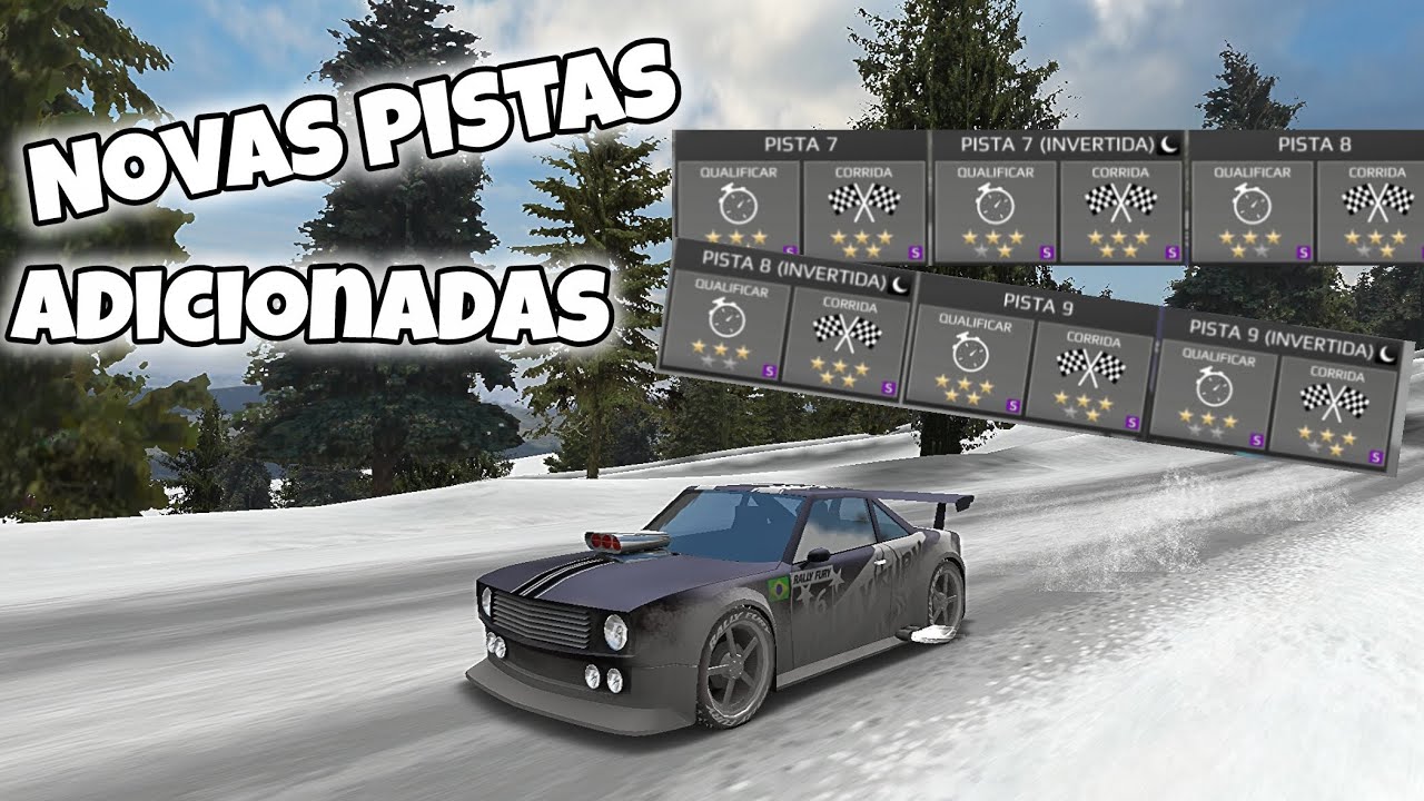As novas pistas adicionadas do Rally Fury – CONFIRA!