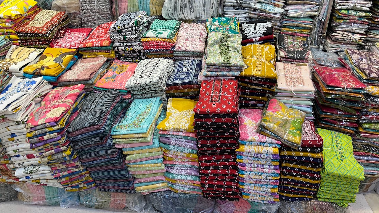 Suit के Real Manufacturers Surat Market | लेडीज सूट घर बैठे मंगाए 15 ₹ Mtr.से | Rajshree Fashion