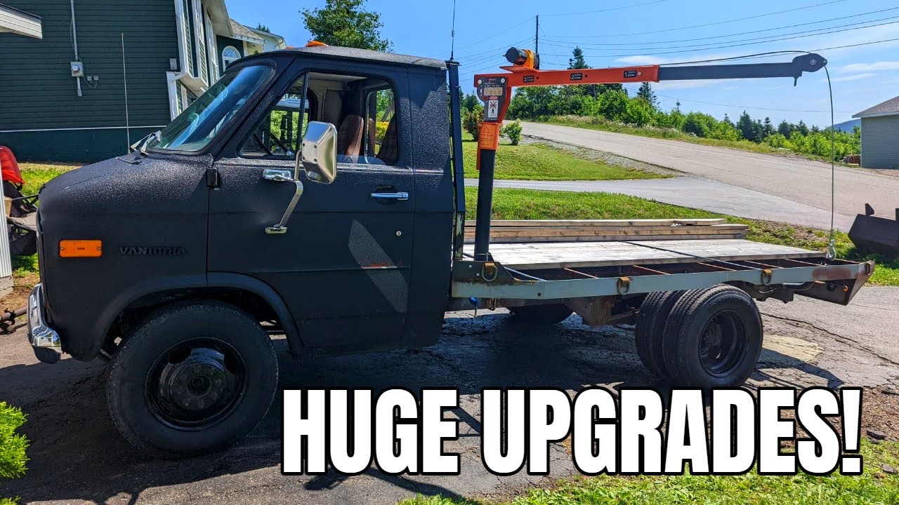 My Custom Truck gets a CRANE!! - [28]