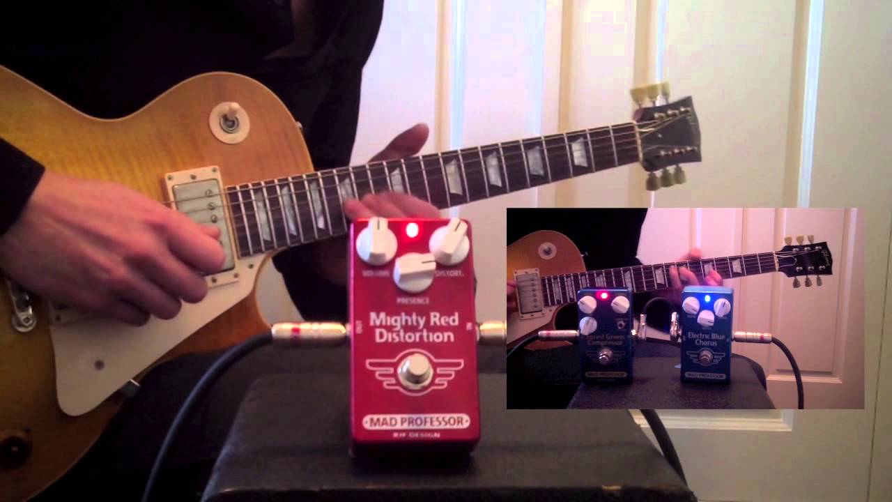 Mad Professor Mighty Red Distortion demo by Marko Karhu