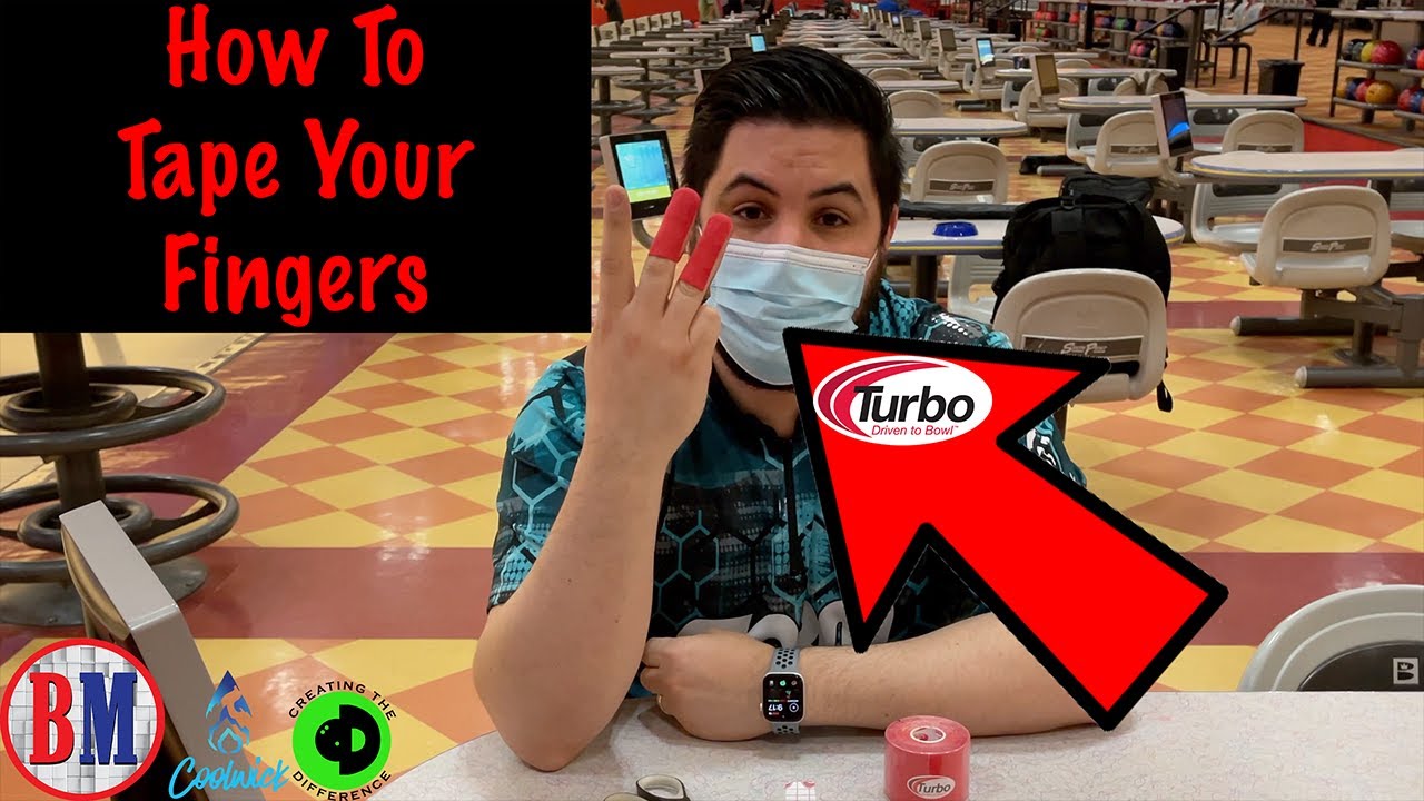 How To Tape Your Fingers In Bowling Using Turbo Big Red & WHY We Tape Our Fingers!