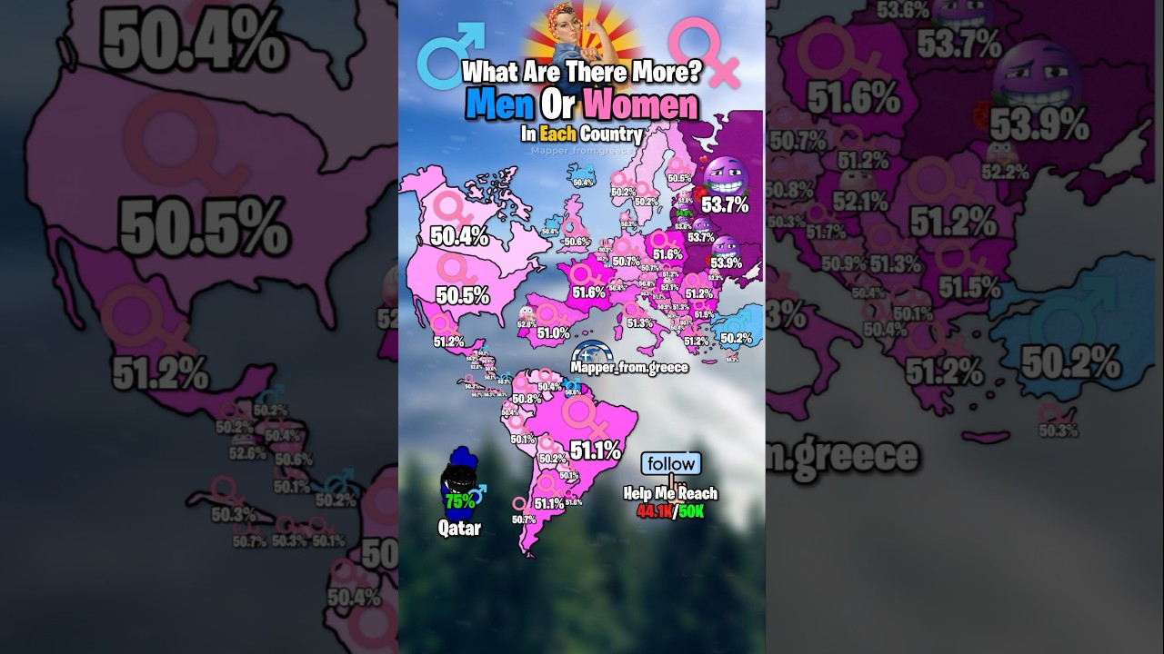 ♂️♀️#map #mapper #maps #mapping #geo #mapperfromgreece #geography #europe #countryballs #usa #shorts