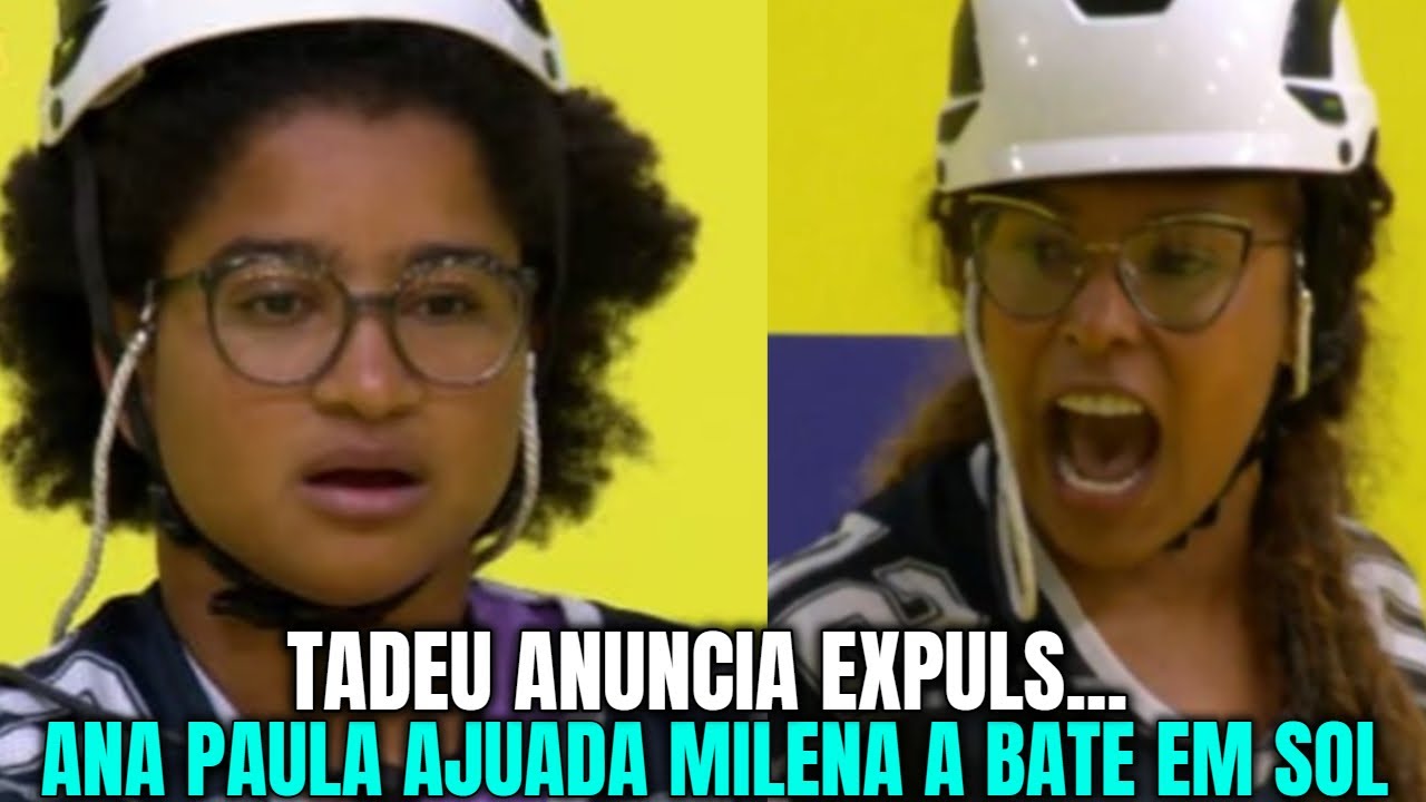 BBB26: Com ajuda de Ana Paula, Milena surta e puxa Sol pelas cabelos Tadeu aparece anuncia expul...