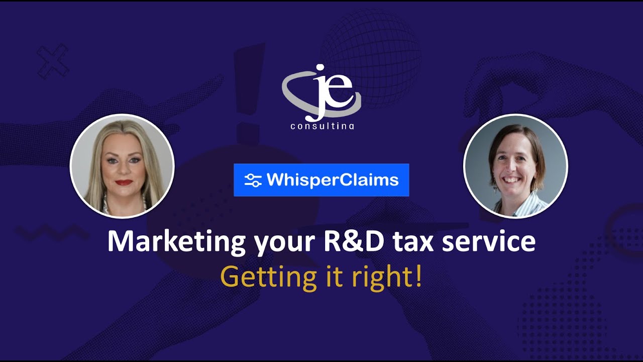Marketing your R&D tax services – Getting it right!