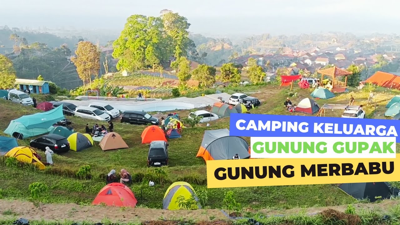 Camping Keluarga Di Merbabu | Gunung Gupak Merbabu | Tempat Wista Dengan View Merapi dan  Merbabu