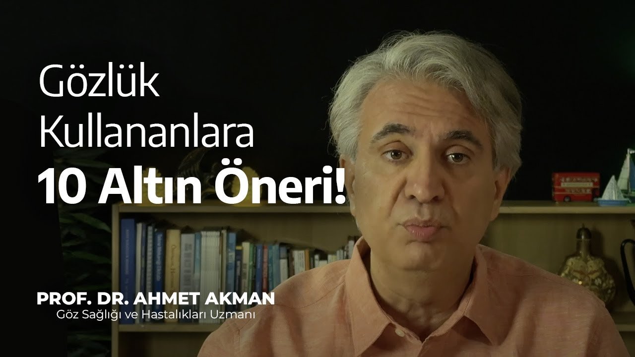 Gözlük Kullananlar İçin 10 Altın Öneri!