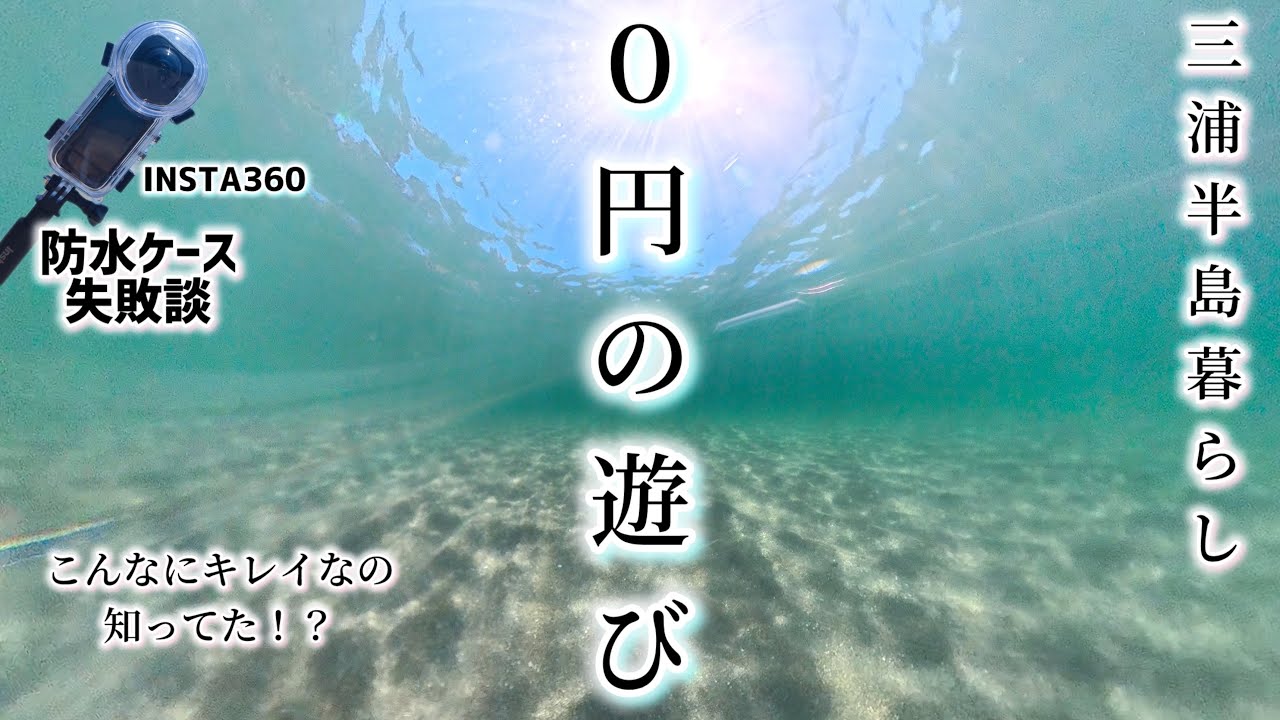 【神奈川県三浦市】ピカピカの海でシュノーケリング✨️