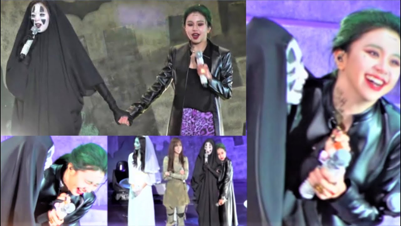 TWICE (트와이스) Jeongyeon & Chaeyoung Halloween | JeongChaeng Moments | 유정연 손채영 | NOJAM BROS