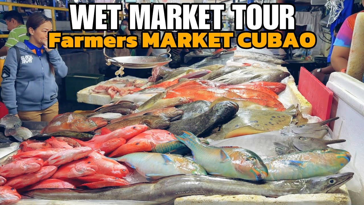 MARKET TOUR at FARMERS MARKET CUBAO QUEZON CITY PHILIPPINES [4k]