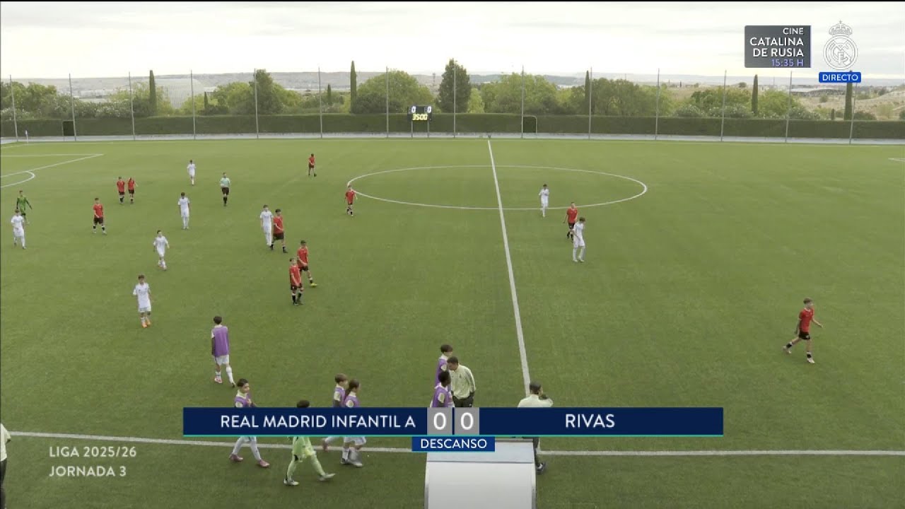 Real Madrid Infantil A - Rivas (J3 - Superliga Infantil) - RMTV