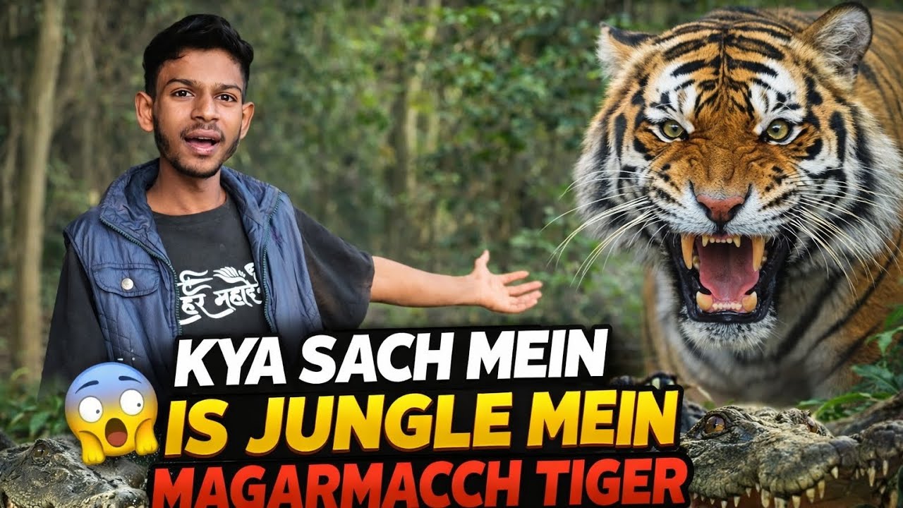 शहर के बीचों-बीच जंगल में क्या सच में शेर है? 😱 | Reality Check#vlog 