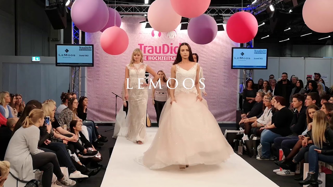 Brautmodenschau auf TrauDich 2019 von LEMOOS