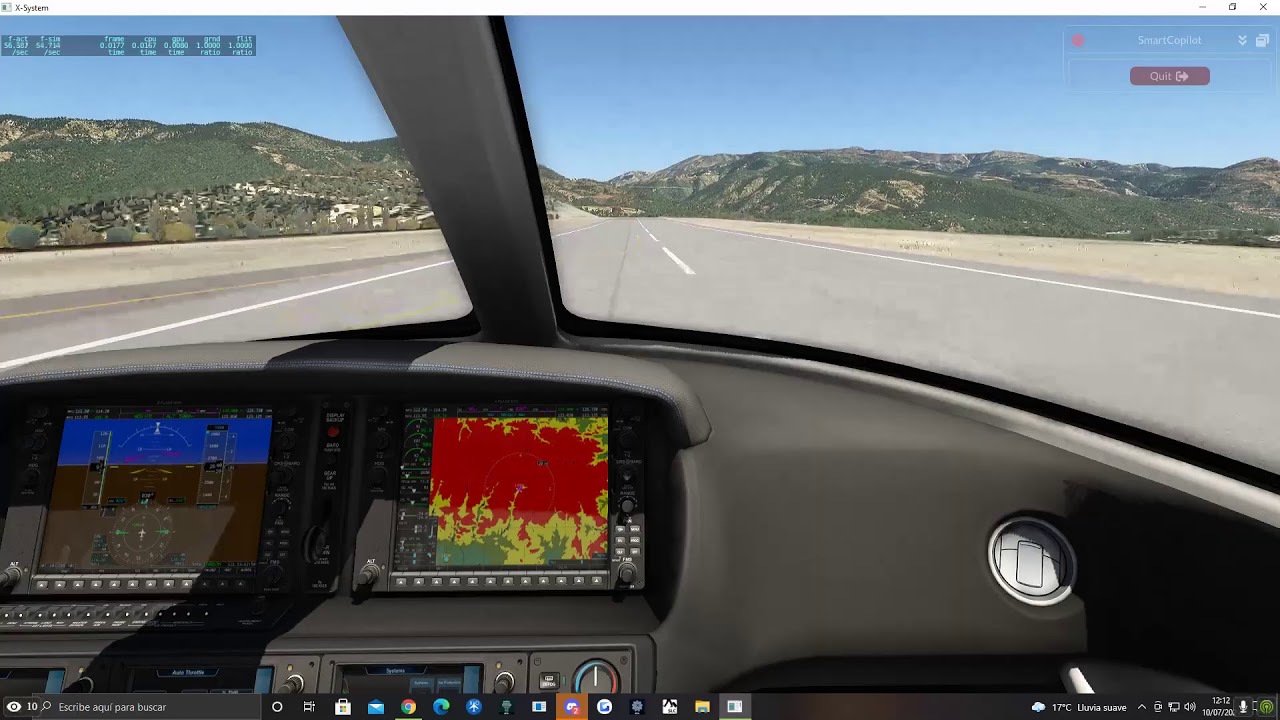 XPLANE 11 SMARTCOPILOT SAN LUIS ANDORRA
