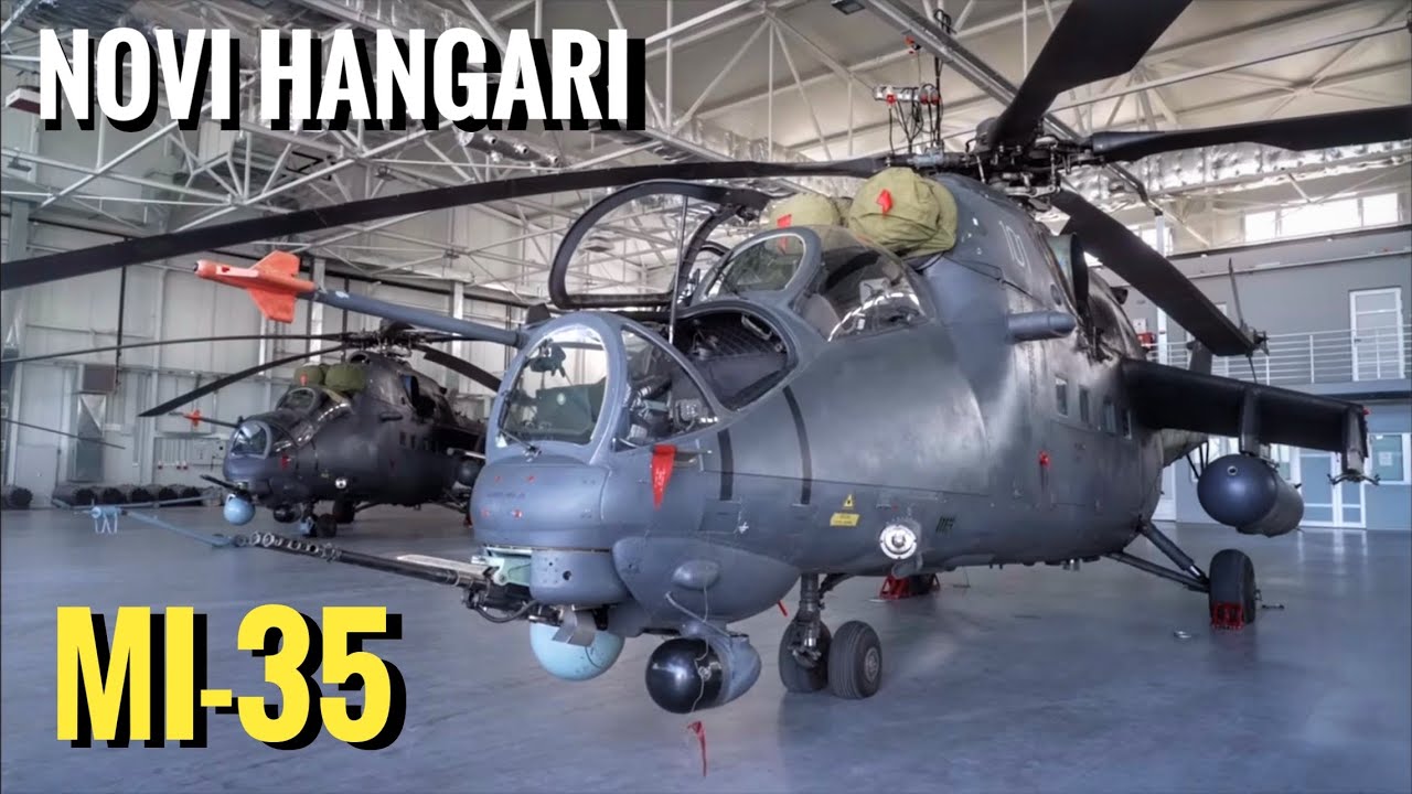 LETEĆI TENKOVI Mi-35 dobili Nove Hangare