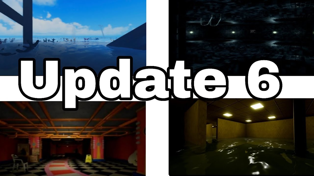 All levels from update 6 (No Level 8) ||| Backrooms:generation error