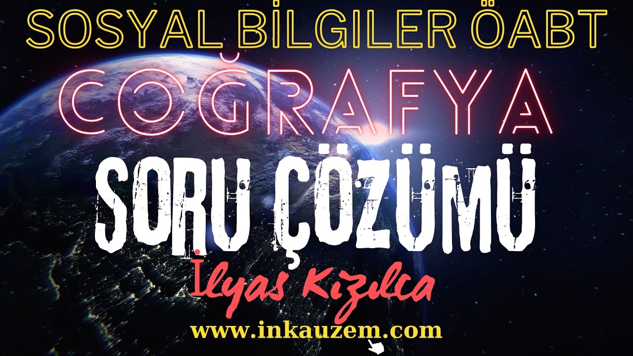 1) 2025 AGS SOSYAL BİLGİLER ÖABT SORU ÇÖZÜM - DENEME 1 (İlyas KIZILCA)