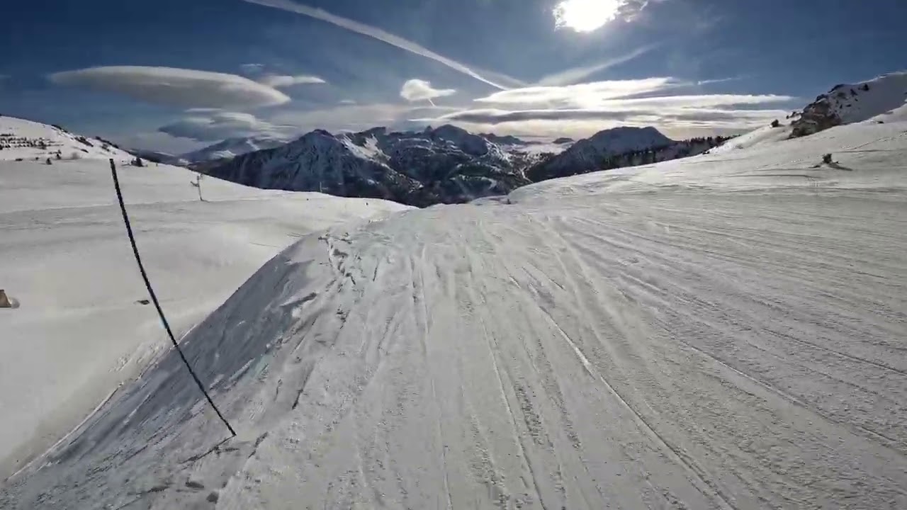 Solo Run Serre Thibaud, Montgenevre