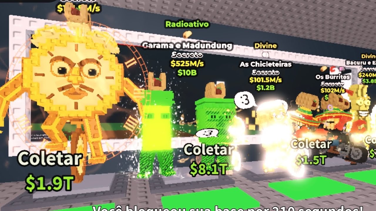 MUITA REESENHA NESSE ADMIN ABUSE!! PEGUEI GARAMA RADIOATIVO E TICTAC GOLD!!!!