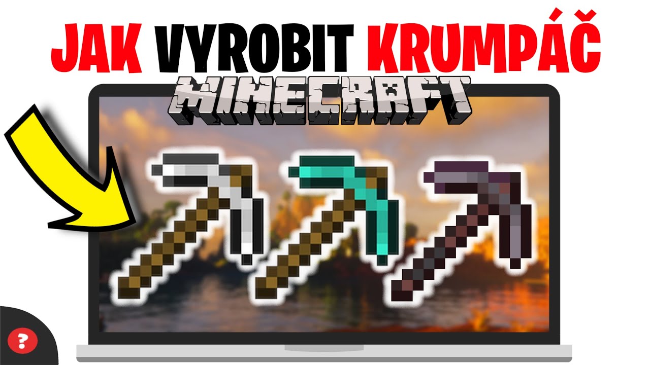Jak udělat krump&aacute;č v Minecraftu? | N&aacute;vod | MINECRAFT / PC