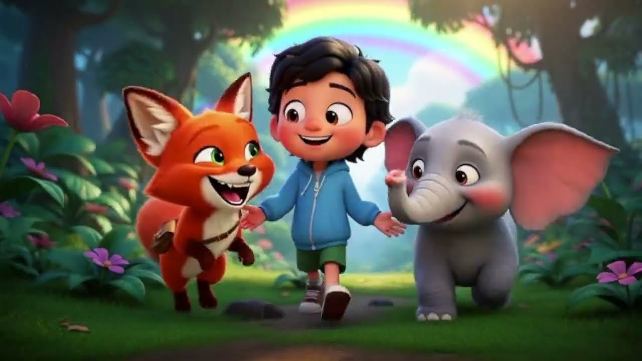 True Friendship in the Jungle  🦊🌿 | A Heartwarming Animated Short