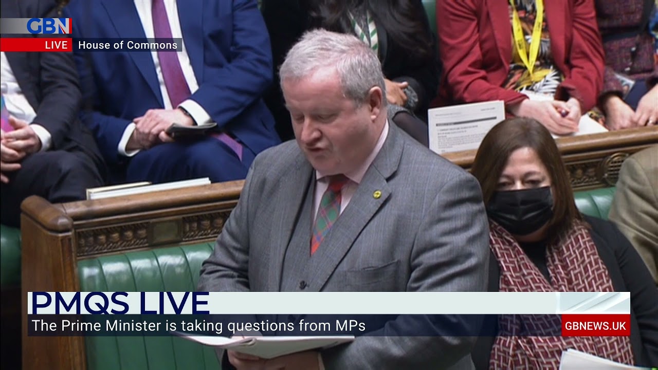 SNP's Ian Blackford calls on Boris Johnson to resign over Downing Street Christmas Party allegation