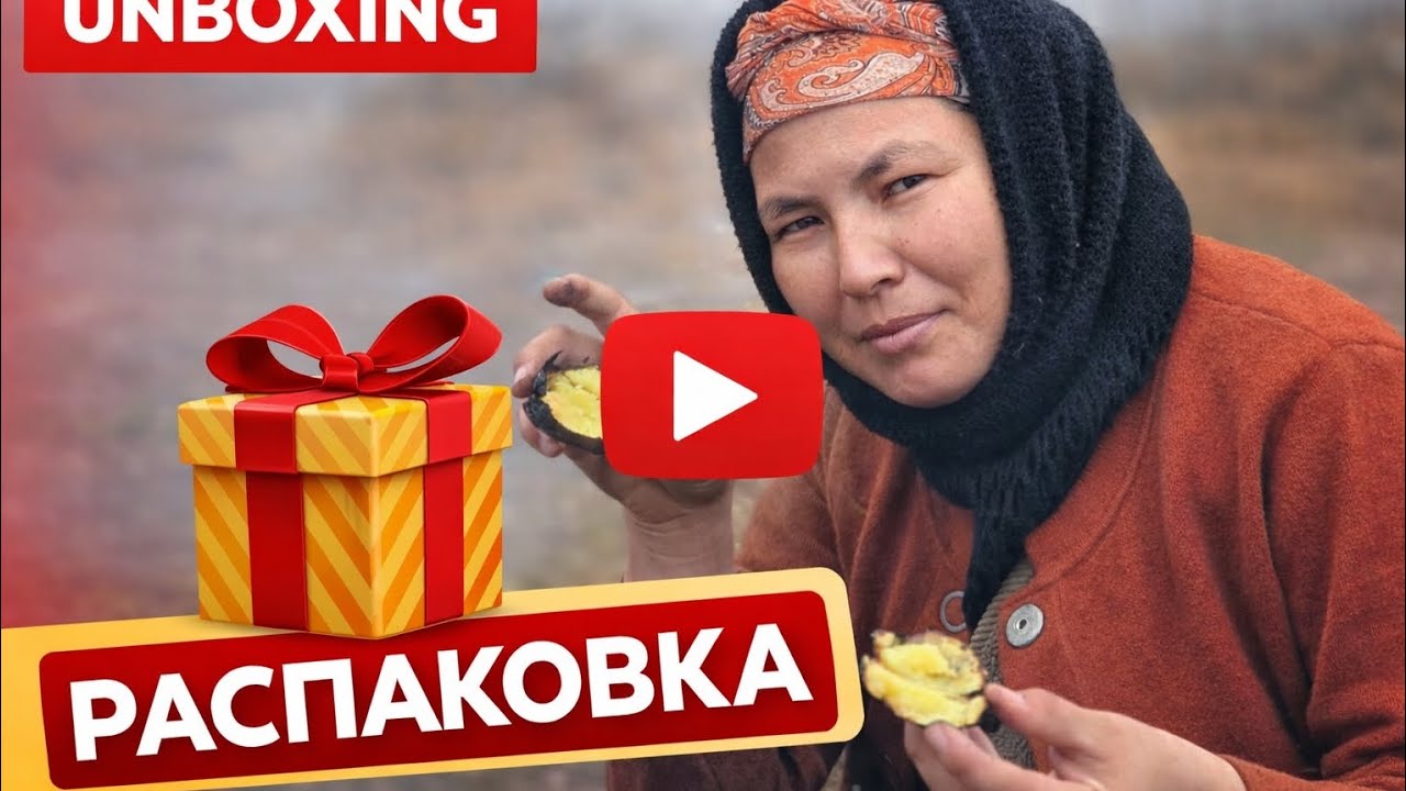 Каракалпакша базарлык. Распаковка.