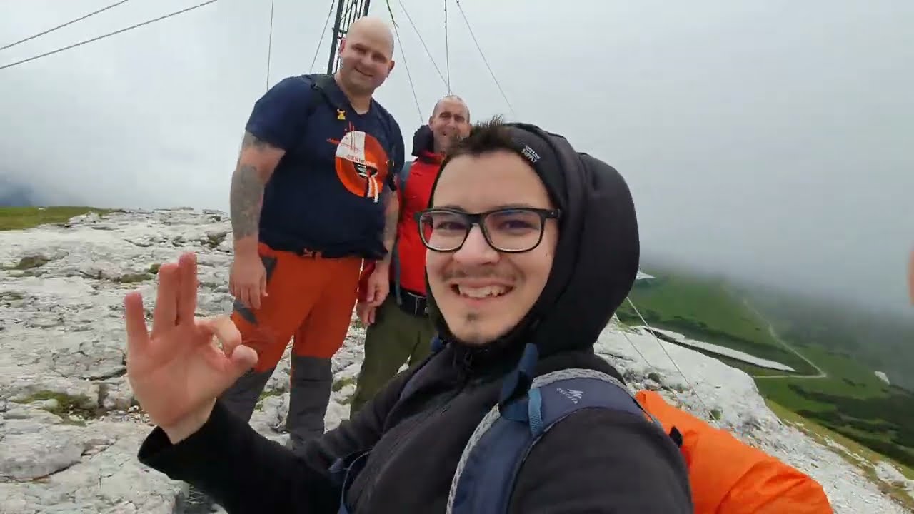 Schneeberg (Waxriegel 1888 m) über Unterer [UIAA II] und Oberer Herminensteig [1+]
