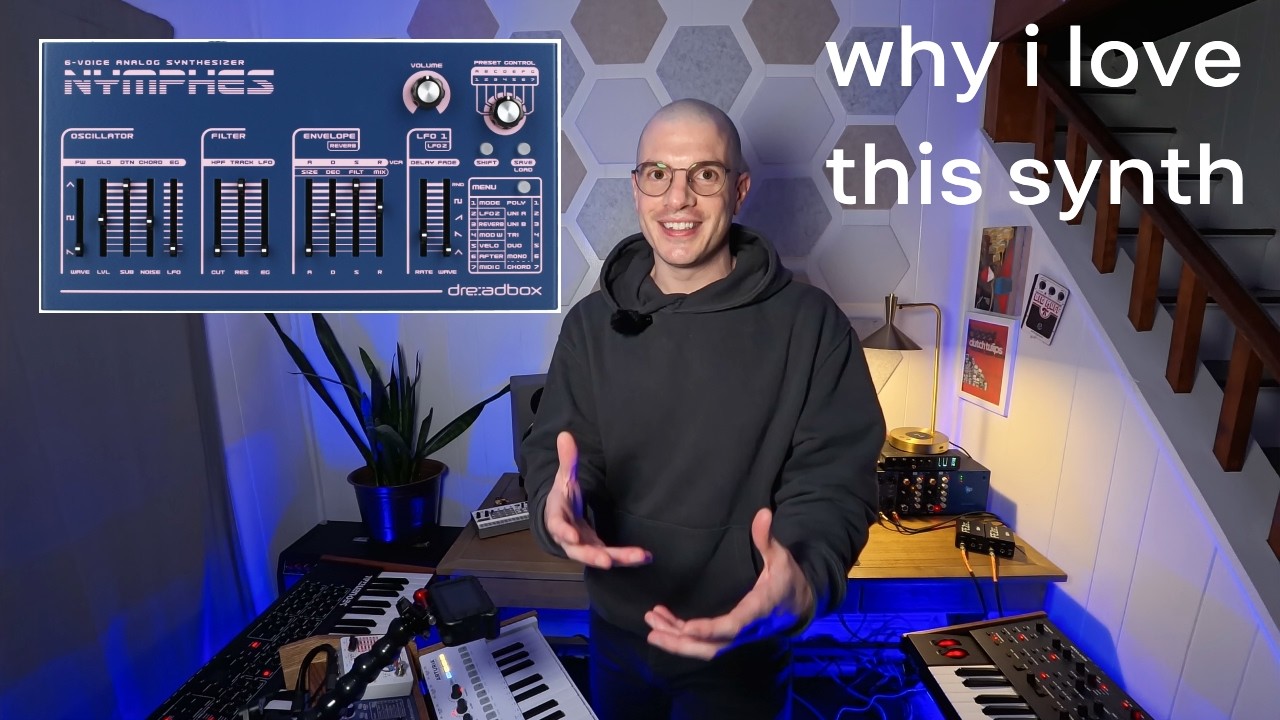 Tips and tricks for programming OB6 style patch with dreadbox NYMPHES and why I love this synth